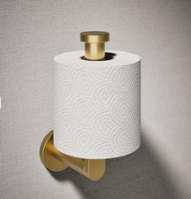 New Kohler K-73148-2MB Composed Vertical toilet paper holder, Moderne Brass