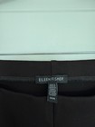 Eileen Fisher Washable Stretch Crepe Pant in Black Slim Fit Ankle Length Medium — photo 8