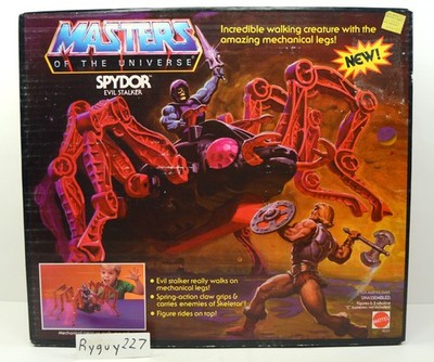 MOTU, Spydor, Masters of the Universe, MISB, sealed box, He-Man, MOC, vintage
