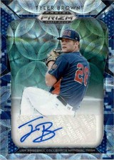 Tyler Brown 2019 Panini Prizm Draft Picks Camo Prizm Auto #99 20/25