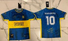 Maglia Calcio D10S  Maradona Diego Prodotto Ufficiale Dios Boca Napoli Argentina