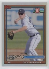 2021 Topps Pro Debut Chrome Refractor 32/99 Gage Workman #PDC-179 1b8