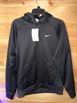 S Nike Therma-Fit Pullover Black Fitness Hoodie Mens Sizes DQ4834