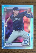 2020 Bowman Draft 1st Edition - Emerson Hancock #BD-12 Sky Blue Foil (RC)