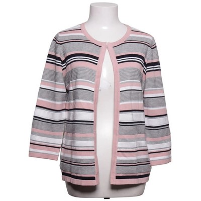 Max Studio, Strickjacke, Damen, Größe: M, Pink/Grau/Weiß/Schwarz, Baumwolle #Qvr