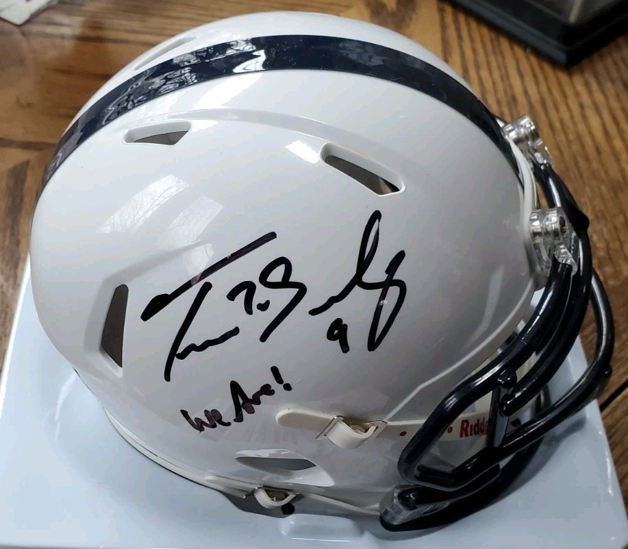 NICE Autographed Penn State Trace McSorley PSU Mini Helmet JSA COA