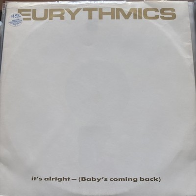 Eurythmics It s Alright RCA Records 1st Edition Stereo LP