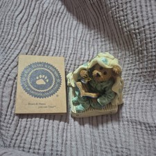 Boyds Bears Fraidy Bear Did You Hear That Figurine
