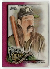 2022 Topps Allen & Ginter Chrome #206 Benny Horowitz Magenta Refractor #/199
