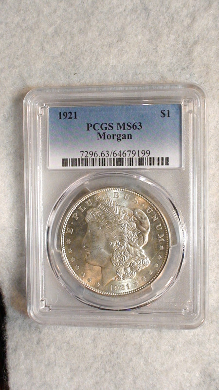 1921 P Morgan Dollar PCGS MS63 UNCIRCULATED $1 Coin BUY IT NOW!