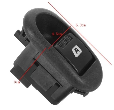 Bouton lève Vitre CITROËN C2 C3 ET C3 Pluriel PEUGEOT 1007-65554L7 - Photo 1/4