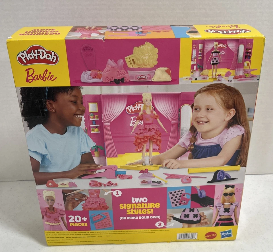 Play-Doh Барби дизайнер моды шоу играть набор Hasbro G1356 новый и запечатанный! - Изображение 2 из 4