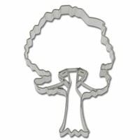 StäDter PräGe-Ausstecher Ficus Baum Ausstechform PläTzchenform Keks 7.5 Cm