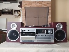 Impianto stereo hi fi con giradischi Trevi It1072