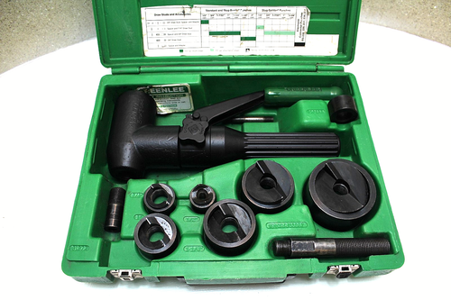 GREENLEE 7906/7806 SB Quick Draw Hydraulic Knockout Set (100% TESTED) - Imagen 3 de 8