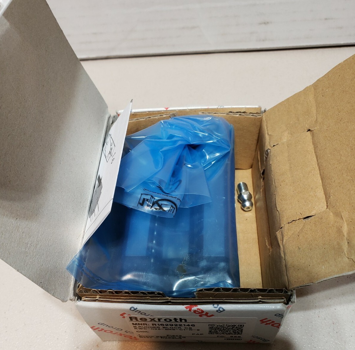 Bosch Rexroth B. Runner Block R162922146 Slimline Linear Bosch Rexroth B. Runner Block R162922146 Slimline Linear