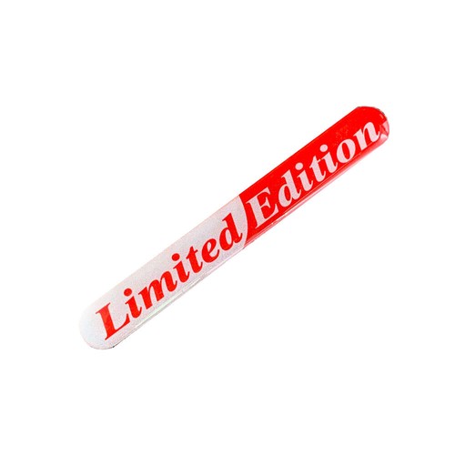 3D Limited Resin Gel Reflective Sticker Car Motorcycle Tank Emblem Edition Decal - Picture 11 of 12