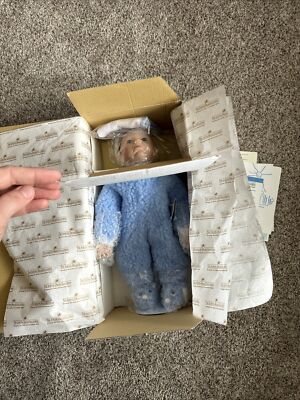 1992 Porcelain Doll -NEW- Mommy I'm Sorry style - Never Been Removed From Box