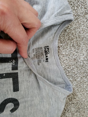 epic threads gymboree girls top gray pink school girl heart Size 8, M lot of 2 - Picture 3 of 6