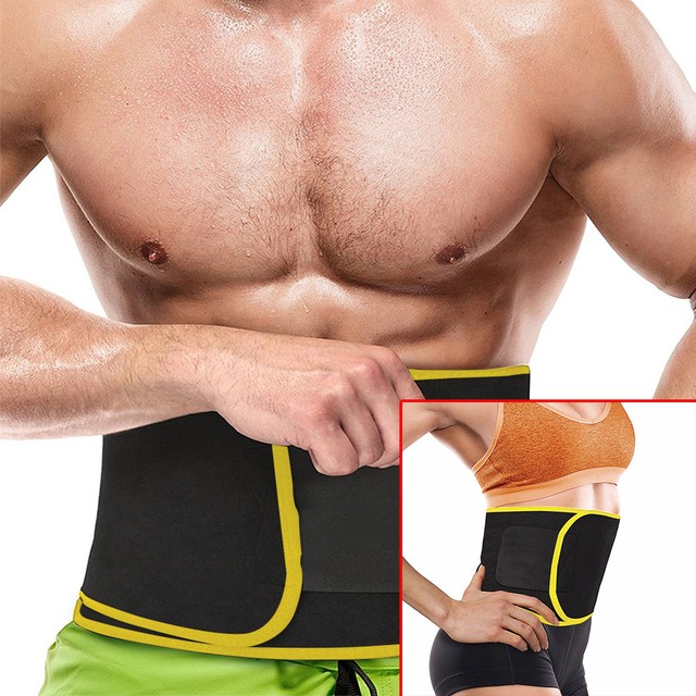 mens stomach sweat band