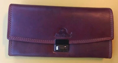 LM Woodland® Profi Kellnerbörse Rindsleder in Multicolor-Braun Taxibörse