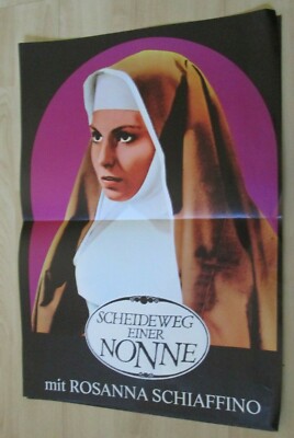 Filmplakat : Scheideweg einer Nonne ( Rosanna Schiaffino ,) DINA3