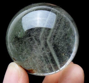 Phantom 38mm Piramide Natural Verde Esfera De Bolas De Cristal De Cuarzo Muestra Ebay