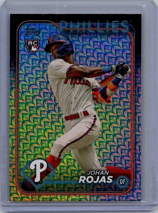 2024 Topps #209 Johan Rojas Holiday (Series One)