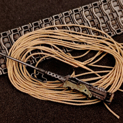 1/35 Diorama Model Tank Bundled Rope Fighting Vehicle Equipment Realistic Cable