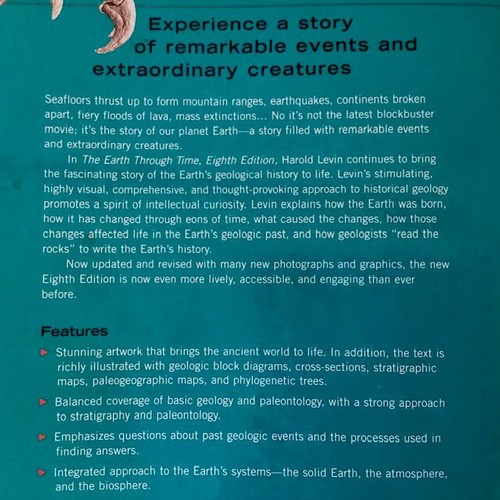 The Earth Through Time by Harold Levin Eighth Edition 2006 - Picture 4 of 4