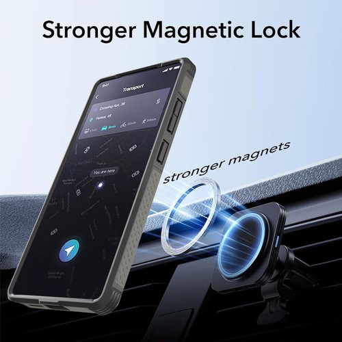 For Samsung S25 Edge Magnetic Stand Case Cover+Lanyard / Privacy Tempered Glass - Picture 24 of 37