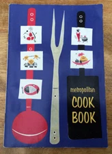 VTG Softcover Recipe Booklet/Pamphlet, METROPOLITAN COOKBOOK, 1959