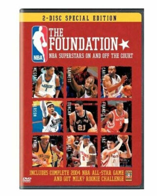 NEW NBA The Foundation DVD 2 Disc Set  2004 All Stars LeBron James Kevin GarnetT