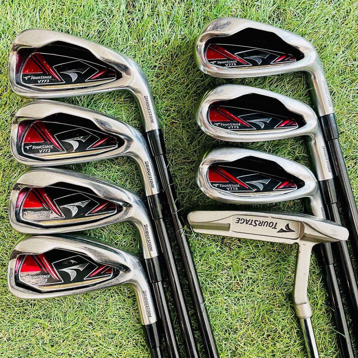 BRIDGESTONE TOUR STAGE Fullset V773 1w3w5w4ut5ut Irons