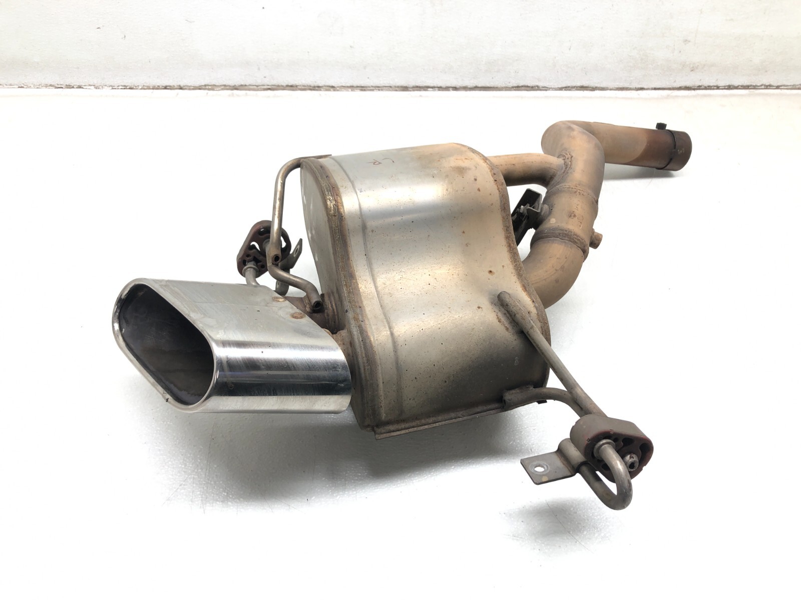 2008-2012 MASERATI GRANTURISMO S M145 LEFT DRIVER REAR EXHAUST MUFFLER PIPE OEM