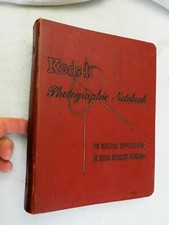 Vintage 1947 Kodak Photographic Notebook With Four Sections w/Several Inserts