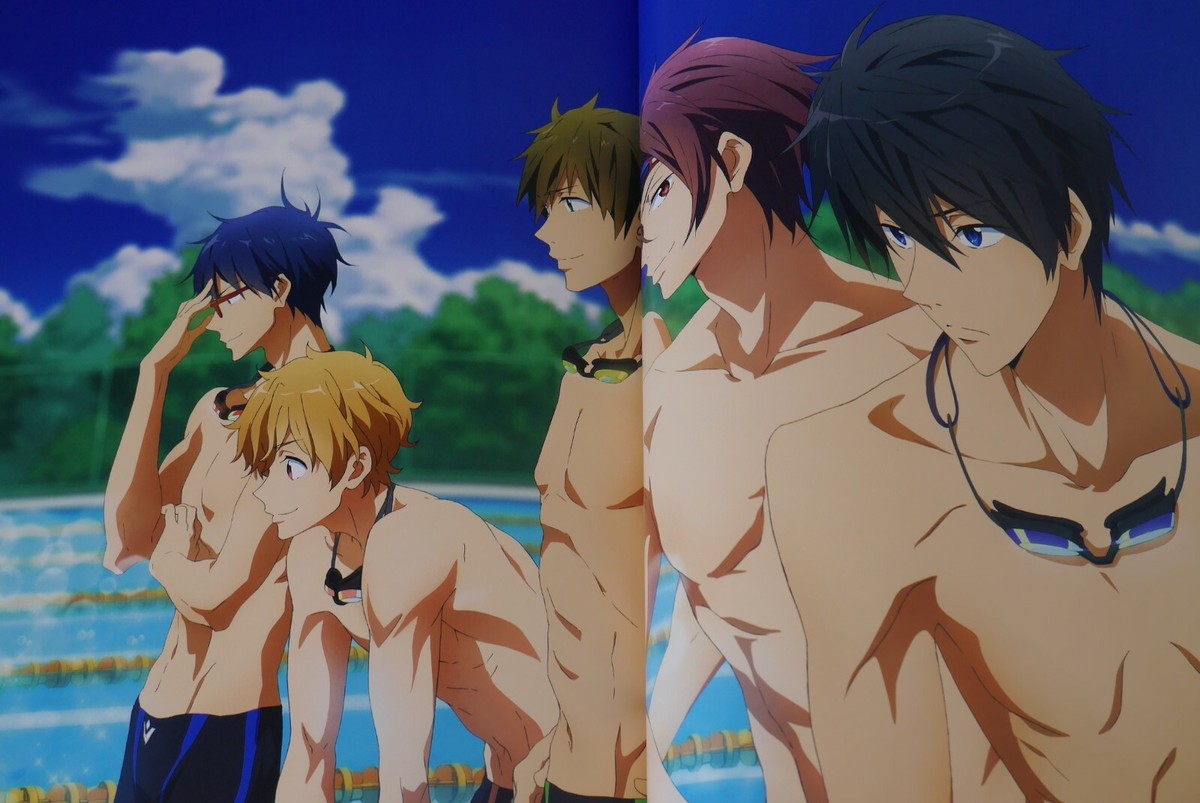 TV Animation 'Free!' - Illustration Works Vol.2 with Art