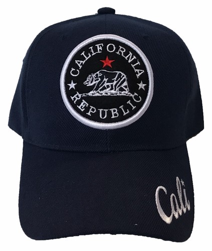 California Republic Cali Bear hat Baseball cap - Picture 4 of 12