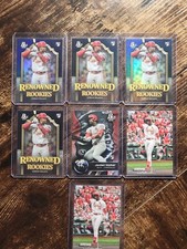 Jordan Walker, Juan Yepez, Nolan Gorman 28 Card 23/24 Topps/Bowman Plat RC LOT