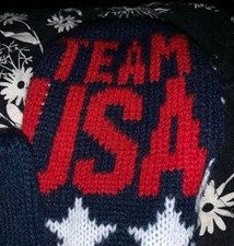 Nwt Old Navy Winter Olympic Team USA Mittens One Size F All Red, White, Blue T8