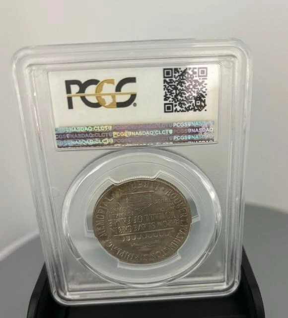 1946 PCGS MS 66 Signed Booker T. Washington 50 C - Image 2 of 2