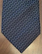 Dkny Black 100% Silk Men’s Neck Tie Made In China