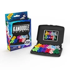 Kanoodle Cosmic Puzzle Game 200 Brain Teasers Portable Travel Critical Thinki...