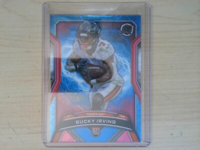 2025 Topps Resurgence Football Bucky Irving aqua laser