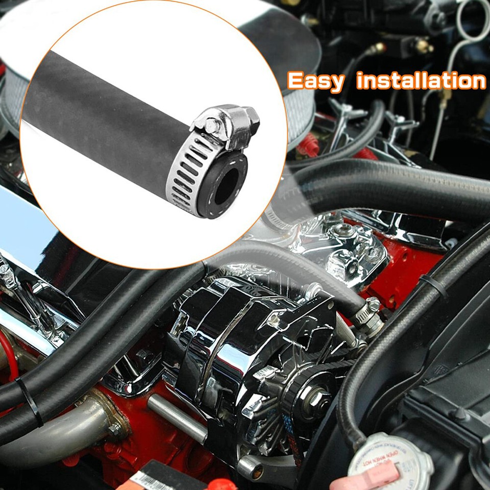 EYNDA NBR Fuel Line Hose – Push On, 5/32 To 5/8, 300PSI, Black