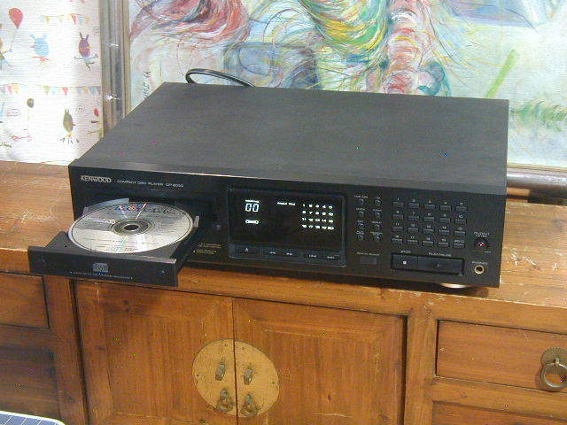 KENWOOD CD Player Deck DP-6020 Black From Japan Used KENWOOD CD Player Deck DP-6020 Black From Japan Used