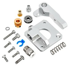 Grey Right Replacement Upgrade Aluminium MK8 Extruder Drive Feed Bowden Block