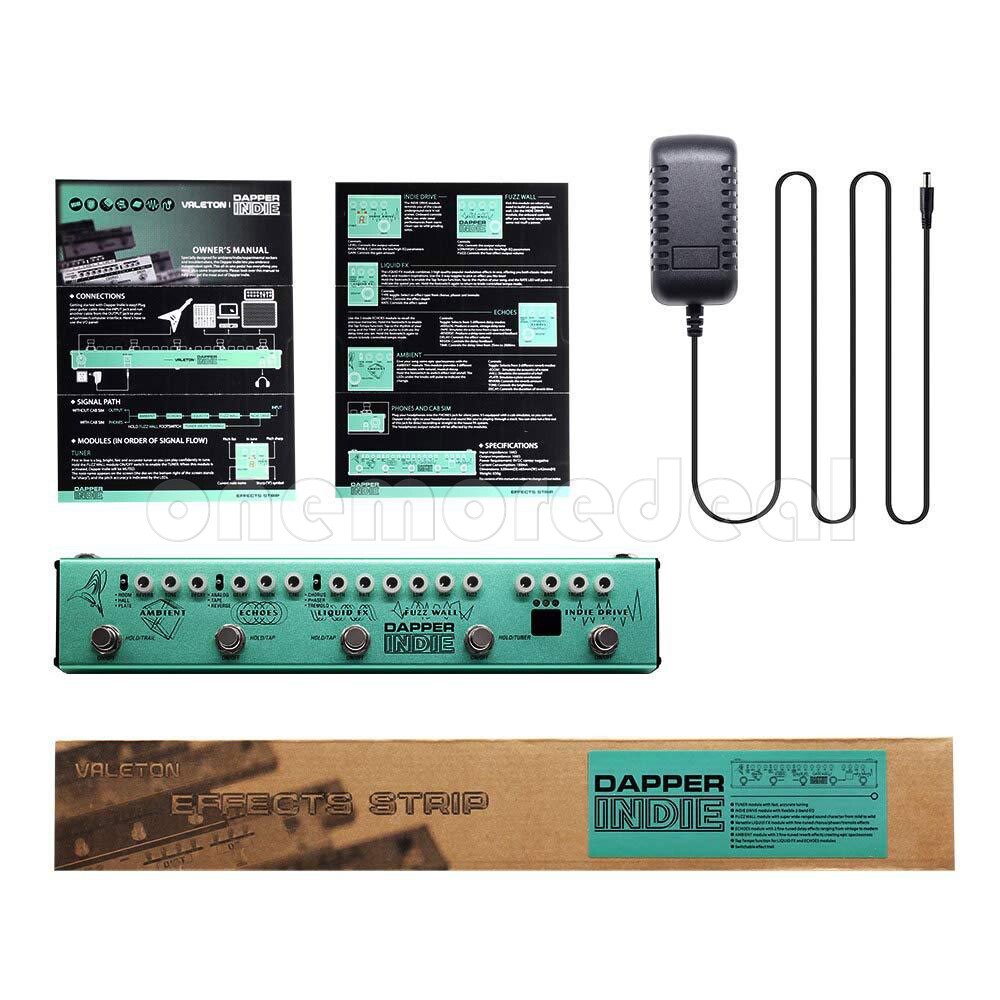 Dapper Indie Guitar Effects Pedal Distortion/Reverb/Delay Multi
