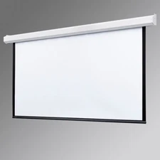 NEW Targa Draper 116014 7 NTSC White 7' Electric Motorized Projection Screen D9A