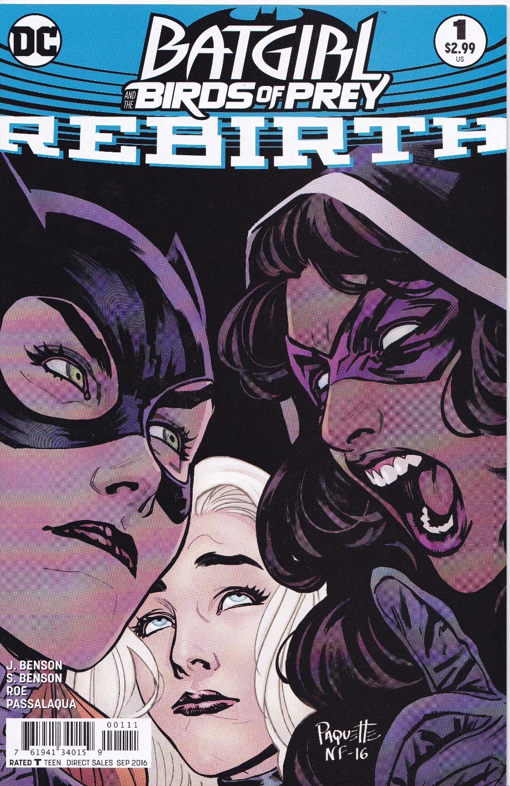 BATGIRL AND THE BIRDS OF PREY REBIRTH #1 - Cover A - Back Issue